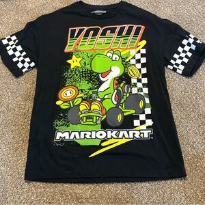 Mario Kart Yoshi Oversized Graphic Tee